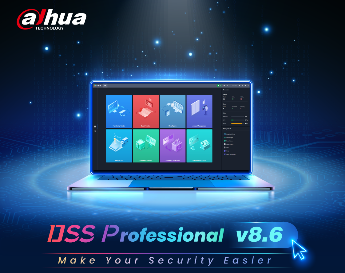 DSS V8.6 Previews: Video, Access, Openness, Analysis…