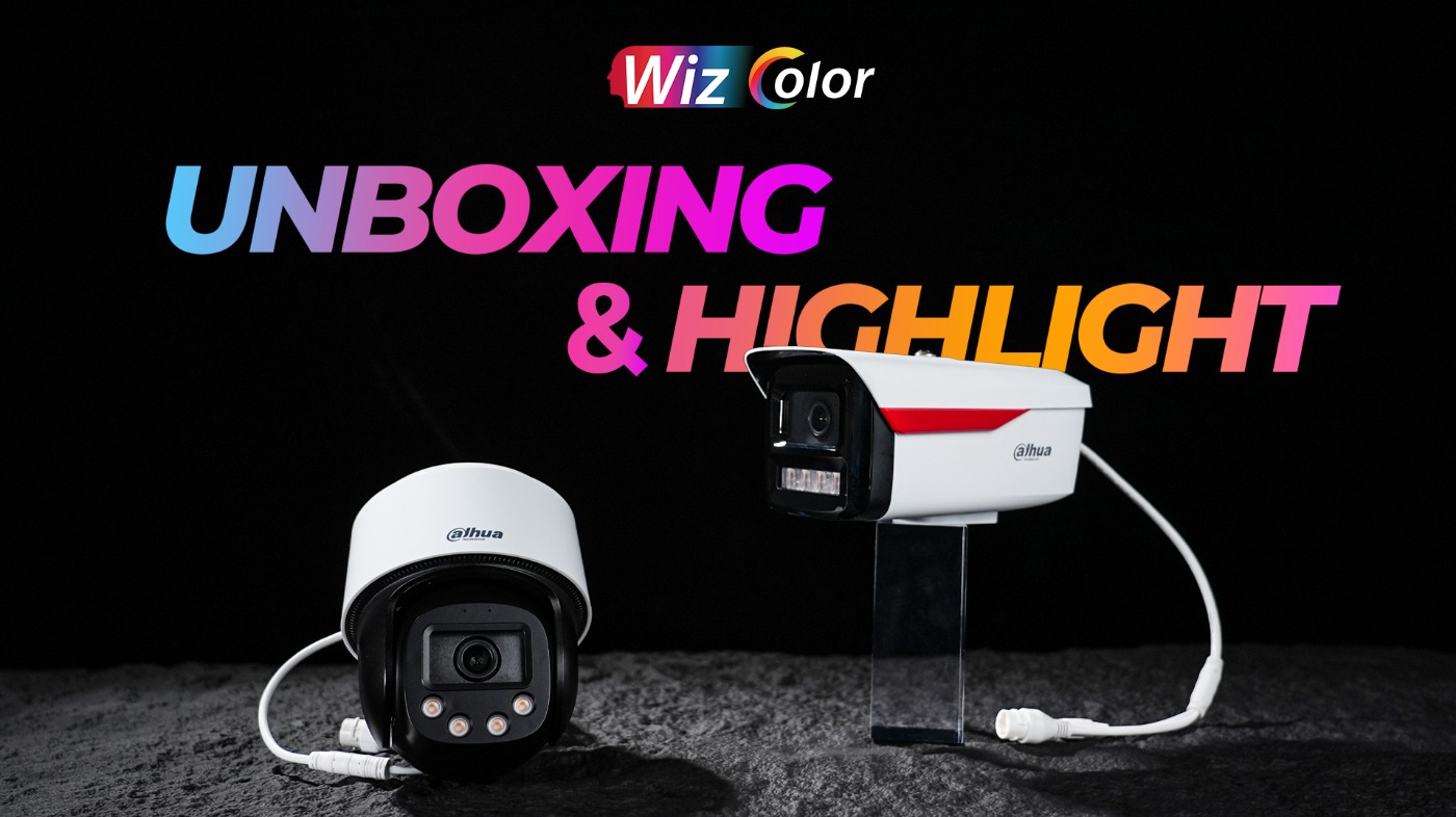 Dahua WizColor Unboxing