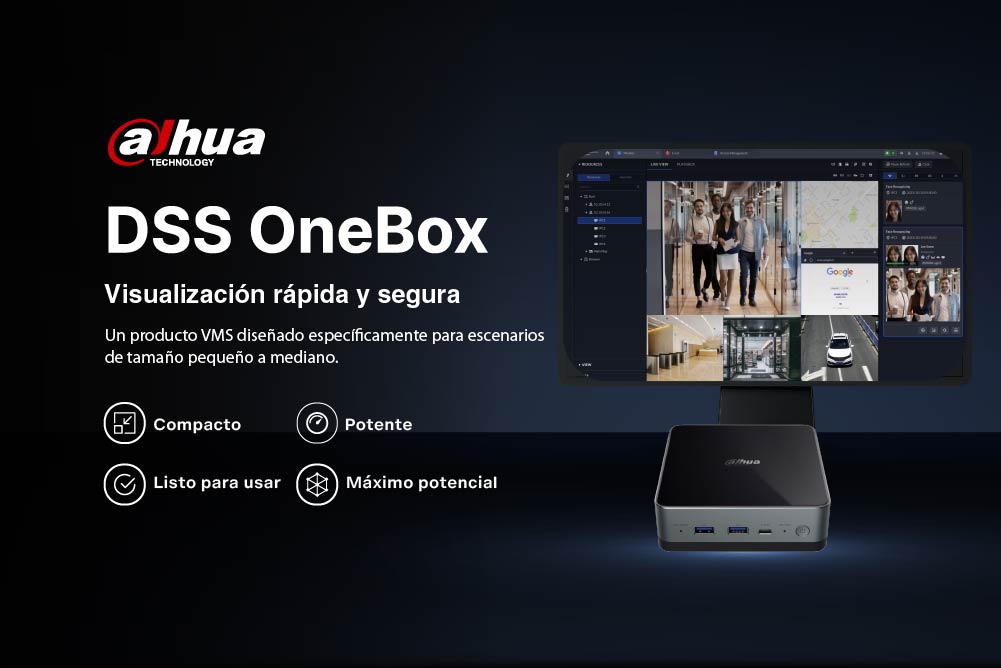 Despliega rápido, asegura más rápido: Dahua presenta la estación de trabajo ligera DSS OneBox