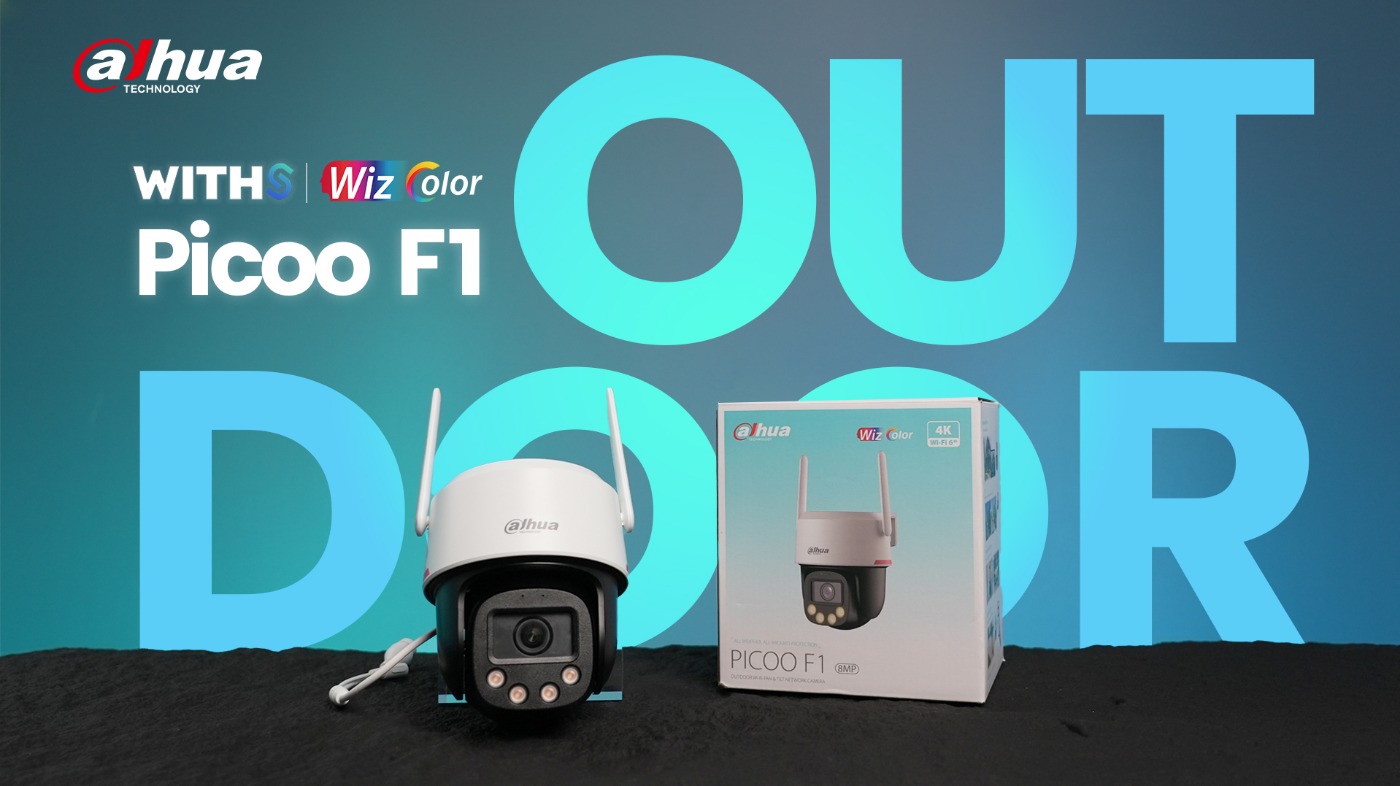 Dahua Wireless Series Picoo F1 WizColor Camera