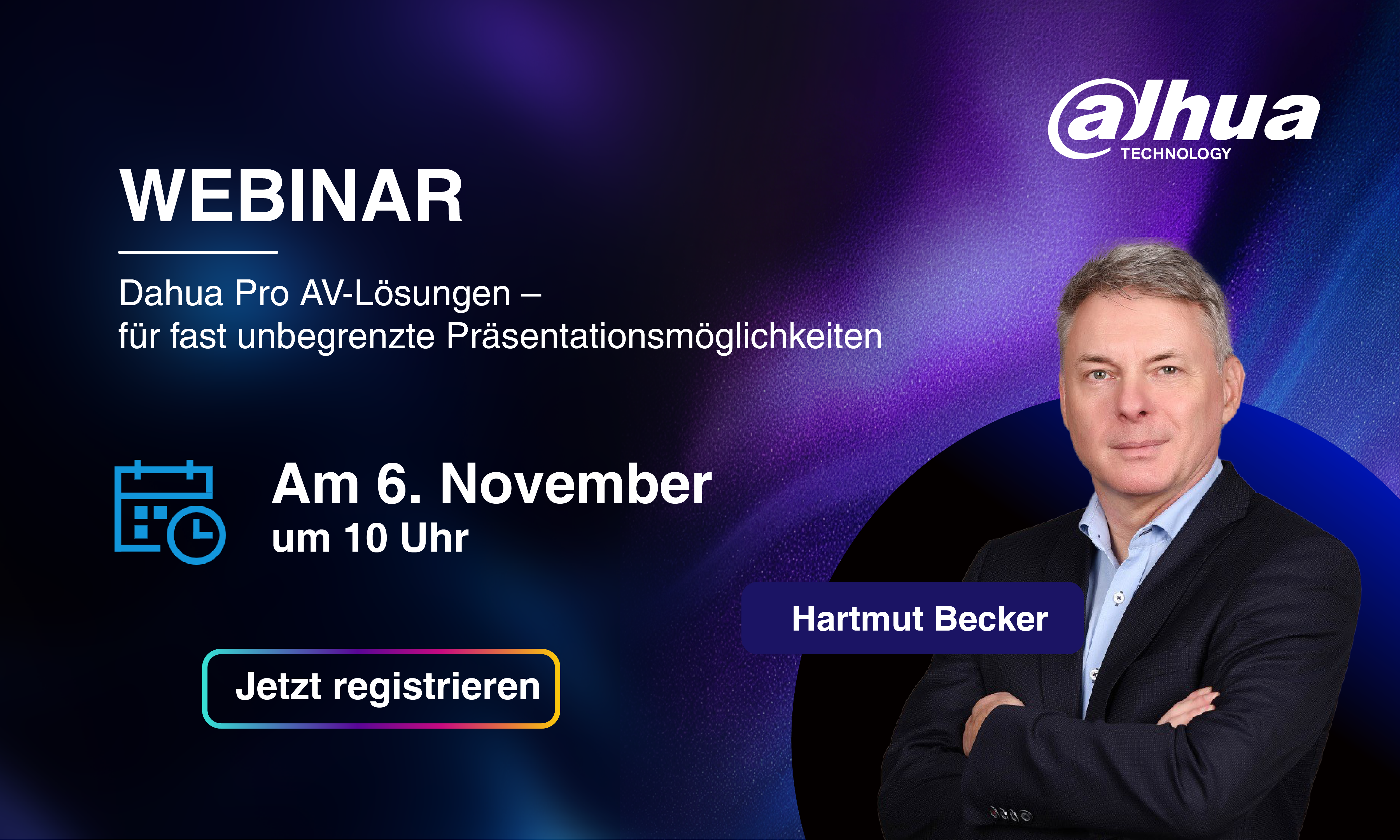 Webinar: Dahua Pro AV-Lösungen